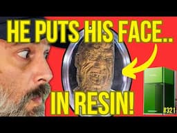 321. Putting MY FACE In RESIN With The XTool F1 Ultra!