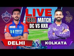 🔴 LIVE: Delhi vs Kolkata Live match Score | IPL 2025 Match Today | DC vs KKR Live match commentary