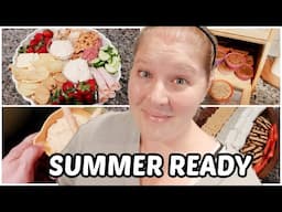 Summer Meal Prep & Charcuterie Boards