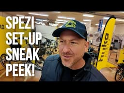 Behind the Scenes at SPEZI! 🚲 Sneak Peek Before Opening Day!