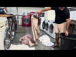 Dia a dia na lavanderia - 23 máquinas