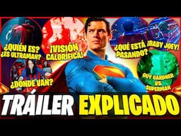 SUPERMAN TRÁILER ANÁLISIS 🔍 Todo lo que NO VISTE, teorías, ¿tiene algún problema?