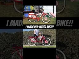 My DIY Pee-wee Herman bike!!!