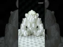 "3D printed baby gorilla statue #petfilament