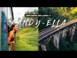 Ella to Kandy Train 🇱🇰: Sri Lanka's EPIC Scenic Journey!