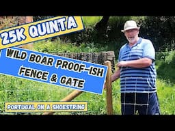 Ep 61 - fencing against wild boar in Portugal
