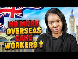 UK Stops Overseas Recruitment Of Care Workers