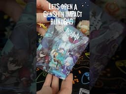 Saturday #shorts 233 - Genshin Impact mystery badge and card #genshinimpact