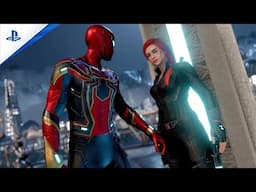 New Marvel's Avengers Spider-Man Peter Had A Feeling For Natasha All Avengers Epic Reaction