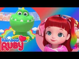 Dino Muffin | Rainbow Ruby - WildBrain | Movies for Kids