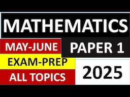 MATHEMATICS  GRADE 12:  MAY-JUNE  FINAL EXAMS  2025 PREP  [THUNDEREDUC] GRADE 12 MATHEMATICS
