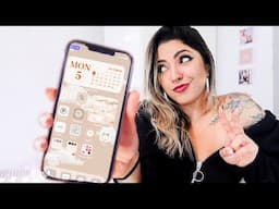 como personalizar a tela e os ícones do seu iphone (IOS 14) ✨ 🧡