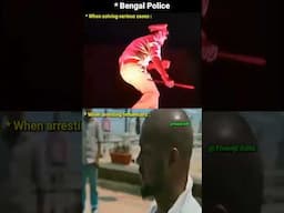 Bengal Police 🤡 arrests Sharmishtha Panoli | #shorts