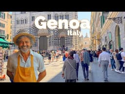 Genoa, Italy - 4K HDR Walking Tour