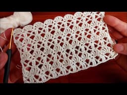 Wow!! Wonderful & Easy Flower Crochet Pattern 🌸  Lace Knitting Tutorial for Beginners | Tığ İşi 2025