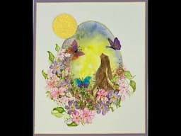 "Spring Poem"   a perfect egg shape - Video Tutorial