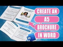 How to Make an A5 Folded Brochure in Microsoft Word