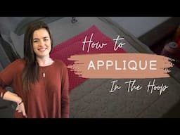 Appliqué with Your Embroidery Machine: Learn How — and Avoid These 3 Common Mistakes