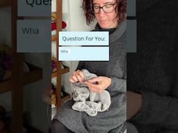 #knitters what's the longest time you've ever knit for? #knitting #shorts #knit