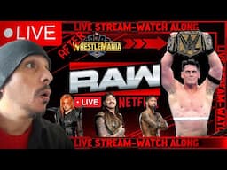 THE 🅒🅡🅐🅩🅨 RAW AFTER WRESTLEMANIA! WWE RAW LIVE STREAM (🔴) WATCH ALONG 4/21/2025 | REACTION
