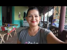 vamos a cenar unas ricas pupusas en el parque de moncagua