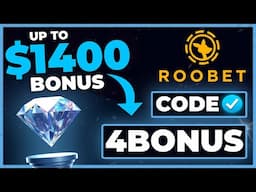 Roobet Promo Code "4BONUS" — FREE $1400 BONUS | Roobet Redeem Code 2025 Review