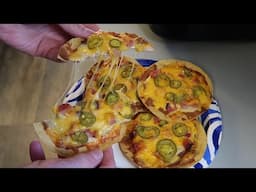 Ham and Cheese Tostadas