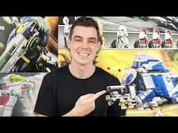 LEGO Star Wars SUMMER 2025 LEAKS! (CLONE TURBO TANK, MTT, V-19 TORRENT, JANGO SLAVE 1 & MORE!)