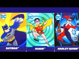Wendy's DC Comics Superheroes 2025 Figures 18 to Collect and 3 in each Meal!
