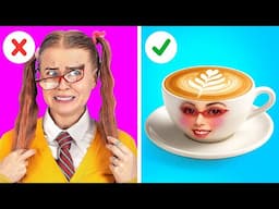 FUNNY BARBIE MAKEOVER || How To Become Popular At School by 123 GO SCHOOL
