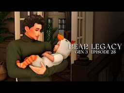 Killian's On Baby Duty 🐣 | 28 | Bear Legacy: Gen 3 | The Sims 4