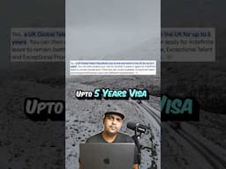 🇬🇧UK Visa Without Job Offer | UK Global Talent Visa 🇬🇧