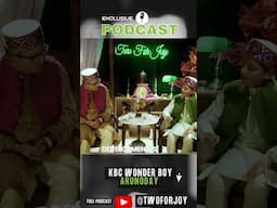 Exclusive Podcast with Arunoday Sharma The KBC Wonder Boy @TWOFORJOY