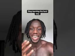 Stop Learning The Hard Way