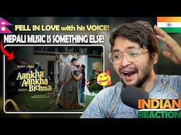 Aankha Aankha Bichma' Reaction – This Song MELTED My Heart 💖 | EKDEV LIMBU | Indian Reaction