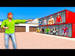 GTA 5: Open Mystery Container With Rope Hero & Tipson In Indian Theft Auto! (GTA 5)