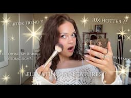Doing my Makeup as my rising Zodiac Sign !! 🧸 🎀