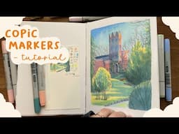 Everything I know about drawing with ALCOHOL MARKERS ★ Copic markers tutorial ☼