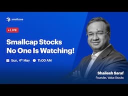 🔴 LIVE: 🚀 Smallcap Stocks No One Is Watching! 🚀 | @valuestocksapp | smallcase