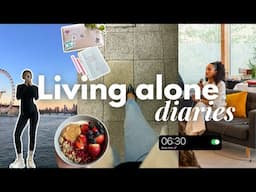 LIVING ALONE DIARIES| Battling comfort eating, working out, a Christian event & my first run 🏃🏽‍♀️