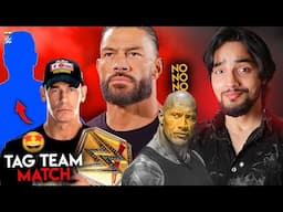 UNDISPUTED JOHN CENA TAG MATCH REVEALED😮...Roman Reigns All Alone, The Rock Drama Continues