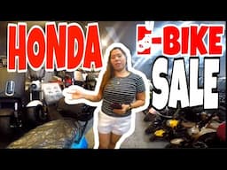 🔴HONDA E-BIKE SALE NA NGAYON. GRABE ANG MURA NA.