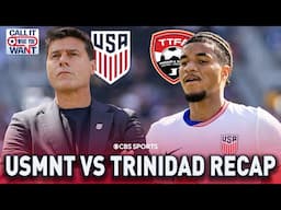 USMNT Demolish Trinidad in Gold Cup Opener | USA vs. Trinidad & Tobago Recap & Reaction | CIWYW