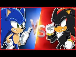 Let the battle begin!! SONIC VS SHADOW Who is the best?!