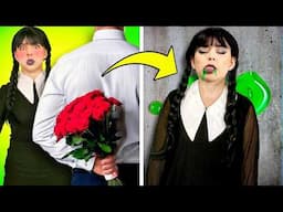 I Fell for WEDNESDAY || Funny Love Moments