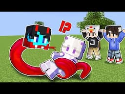PepeSan turned into a SNAKE in Minecraft!