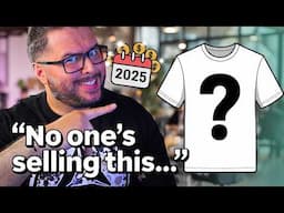 Top 5 Low-Competition T-Shirt Niches to Sell in 2025 (POD Ready!)