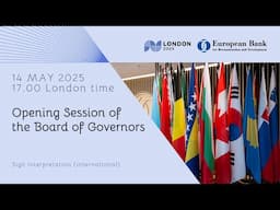 ISL: Opening Session of the Board of Governors
