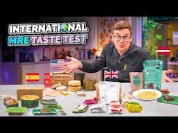 Chef Taste Tests International Military Ration Packs (MRE)