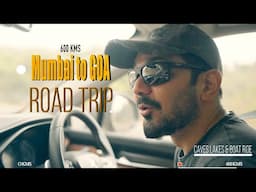 First Unplanned Road Journey to GOA | Caves, Lakes & Boat Ride | 600 Kms of Random Fun! #roadtrip